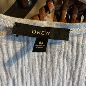 Drew Light Blue Wrap Dress Size M thumbnail 4