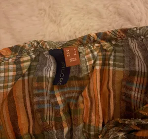 Plaid Babydoll Top Multiple Size M thumbnail 5