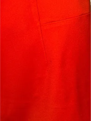 J. Crew Skater Skirt size 6, red orange thumbnail 2