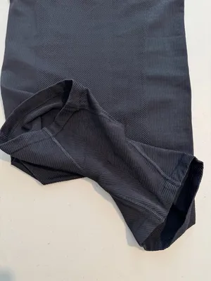 All In Motion Romper Large Black Compressive Spaghetti Strap Pilates Sporty Luxe thumbnail 4