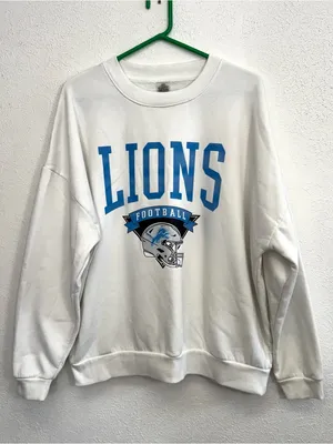 Gameday Couture NFL Detroit Lions Oversized Sweatshirt Size Large thumbnail 1