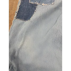 BDG Urban Outfitters Patchwork Wide Leg Puddle Jeans Skater 26" Waist thumbnail 4