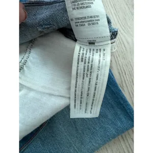 Abercrombie & Fitch The 90s Baggy Low Rise Jeans Womens 33/16R Y2K thumbnail 4