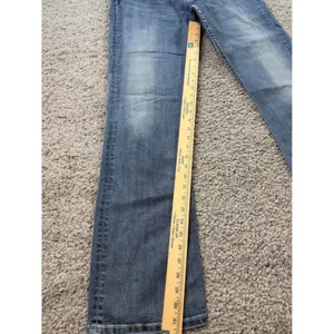 BKE Denim Culture Bootcut Jeans Blue Medium Wash Stretch 34x31.5 thumbnail 3