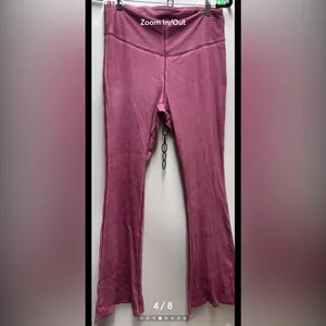 Free People Mark My Words Slim Flares. Size Large thumbnail 4