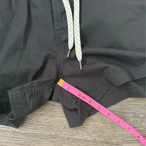 Vuori Women's Ripstop Shorts Black Size XL VW364 Organic Cotton Utility 3.5" thumbnail 8