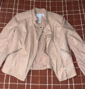 Faux leather jacket thumbnail 1