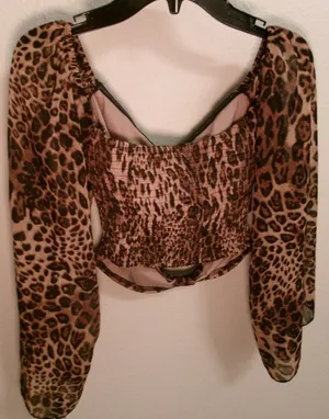 Leopard Print Tie thumbnail 2