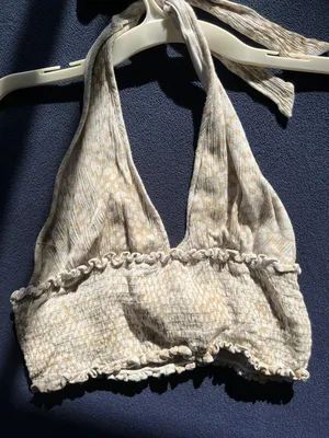 Boutique Halter Crop Top thumbnail 1