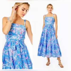 Lilly Pulitzer Analeese Midi Dress thumbnail 2
