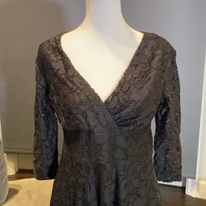 Women’s Black V-Neck Party Cocktail Dress Size M NWT thumbnail 2