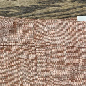 NWT Christopher & Banks Fit High Rise Woven Trousers 5330 4 Brown Red Texture thumbnail 6