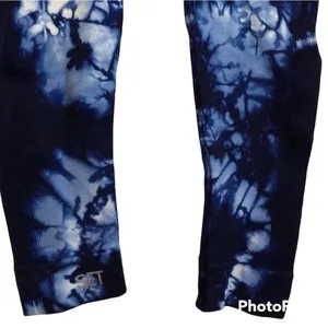 SET ACTIVE blue crush tie dye leggings NEW! thumbnail 10