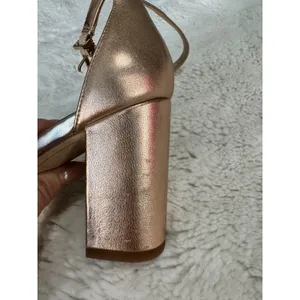 Sam Edelman Odila Rose Gold Scalloped Block Heel Sandals 6.5 Wedding thumbnail 4