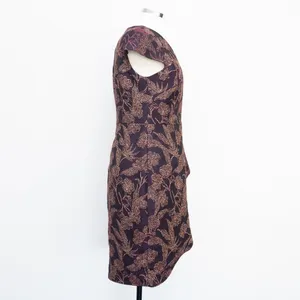Vince‎ Camuto. Jacquard Embroidered Dress. thumbnail 3