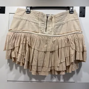 RARE! Free People NWOT Frostbite Mini Skirt, size 10 thumbnail 4
