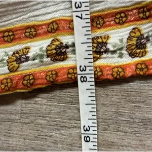 Loft Boho Tie Waist V Neck Floral Shift Dress thumbnail 3