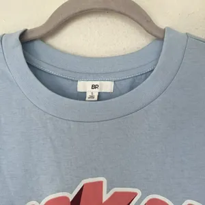 NEW Bp Make a Stand Graphic Tee T-shirt SMALL Blue Short Sleeve positive vibe thumbnail 4