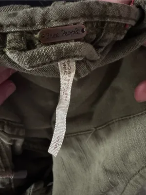 Free People Olive Hooded Field Jacket thumbnail 2