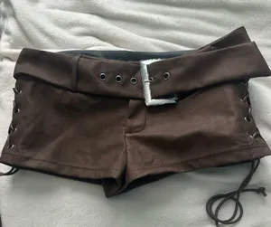 Micro shorts Brown Size L thumbnail 1