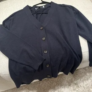 ZARA grey Cardigan size medium thumbnail 2