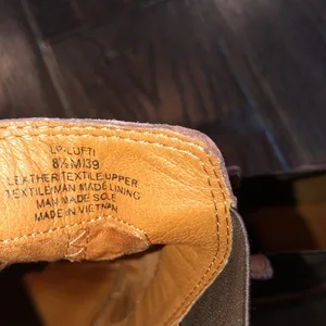 Lucky brand leather ankle booties size 8 1/2 thumbnail 8