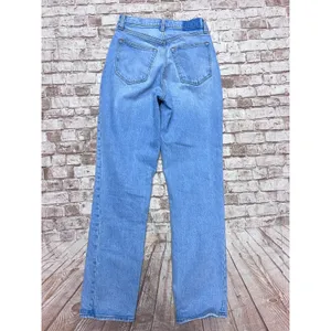 Abercrombie & Fitch Jeans 4 90s Straight Ultra High Rise Jeans Womens ‎ 27 | 4 R thumbnail 2