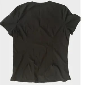 Figs Catalina One Pocket Scrub Top Black Small FREEx Medical Healthcare EUC thumbnail 3