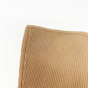 Aritzia‎ Babaton Ribbed Sculpt Knit Essamba Tube Top Honey Beige Womens Size M thumbnail 3