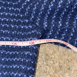 Lands' End Women's Deep Blue Cowl Neck Sweater thumbnail 7
