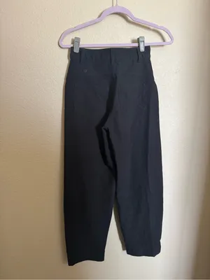 Lululemon City Sleek Barrel Leg Pant Sz 24 in‎ Black Utilitech thumbnail 7