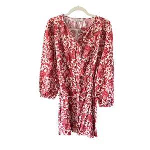 Loft Night Bloom Belted Mini Pocket Dress thumbnail 4