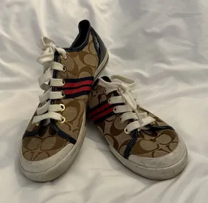 EUC Y2K Vintage Coach Poppy Series Folly Sneaker thumbnail 1