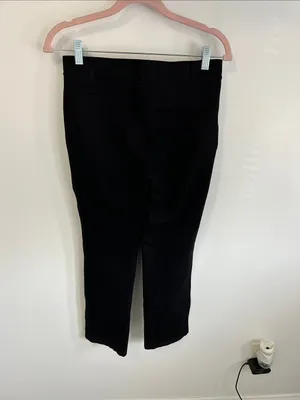 Quince Ultra Stretch Ponte Straight Leg Pants Black thumbnail 5