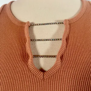 Urban Nation Ribbed Crop Top thumbnail 2