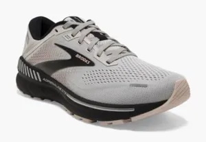Brooks Adrenaline GTS 22 Grey Black Coral Running Shoes 8.5 B thumbnail 1