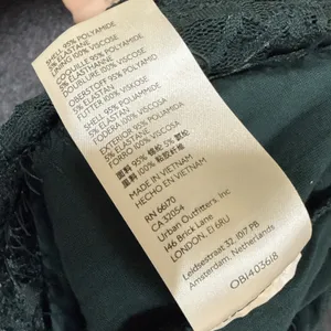 Free People Dress Women's Floral Pearl Lace Long Sleeve Green Mini Size‎ S thumbnail 12