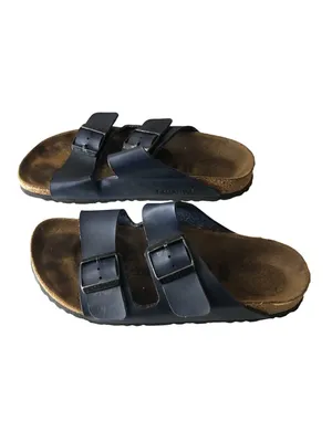 Birkenstock Arizona Navy Blue 39 Narrow Women's Size 8 thumbnail 3