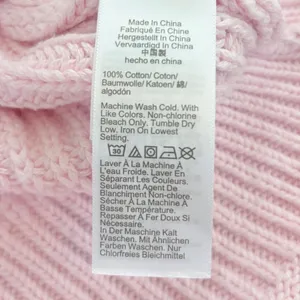 J.Crew Pink Shaker Stitch Mock Neck Cotton Sweater BE159 Medium EUC thumbnail 8