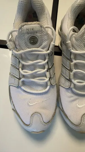 Vintage Nike Shox NZ "White Metallic Silver" - Y2K Aesthetic - Women's Size 9 / EUR 40.5 thumbnail 8