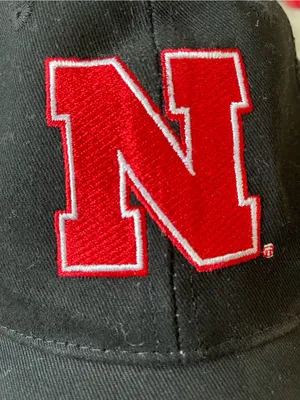 Nebraska Huskers women’s Black Trucker Hat NWOT thumbnail 9