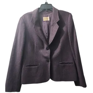 Pendleton Woolen Mills 100% Pure Virgin Wool Made‎ In USA 2 Buttons Size 16 thumbnail 1