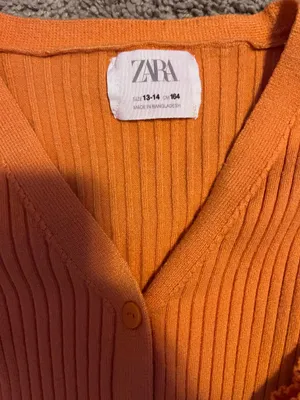 ZARA Top Sleeve Long Crop thumbnail 2
