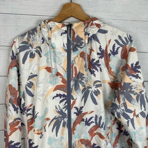 Columbia Womens size Large Side Hill Magnolia Floral Printed Windbreaker Jacket thumbnail 4