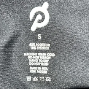 Peloton Women’s Black Leggings with white Branding on Side Pocket-Size S thumbnail 5