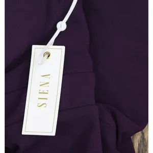 Siena Womens Side-Gathered Dress Removable Straps SATP1607 Plum Purple 12 thumbnail 3
