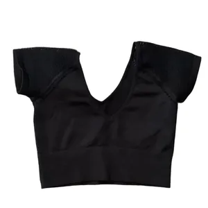 Aerie Offline Black Seamless Crop Top Size XS thumbnail 4