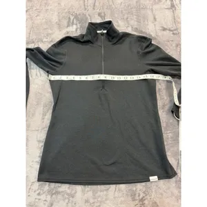 Patagonia Capilene 3 Midweight Base Layer Womens Black 1/4 Zip Top Small thumbnail 4