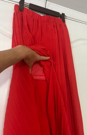 Red Maxi Skirt thumbnail 3