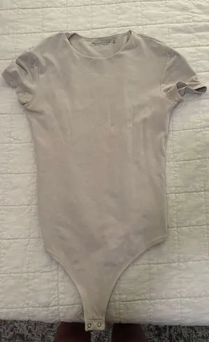 Abercrombie Tan Soft Collection Bodysuit thumbnail 1